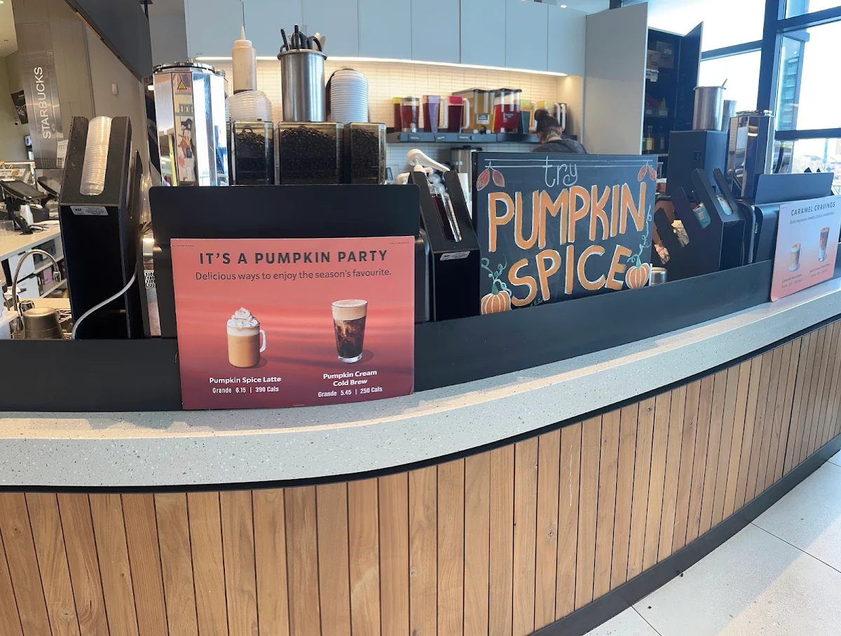 Menu, Starbucks Coffee Company
