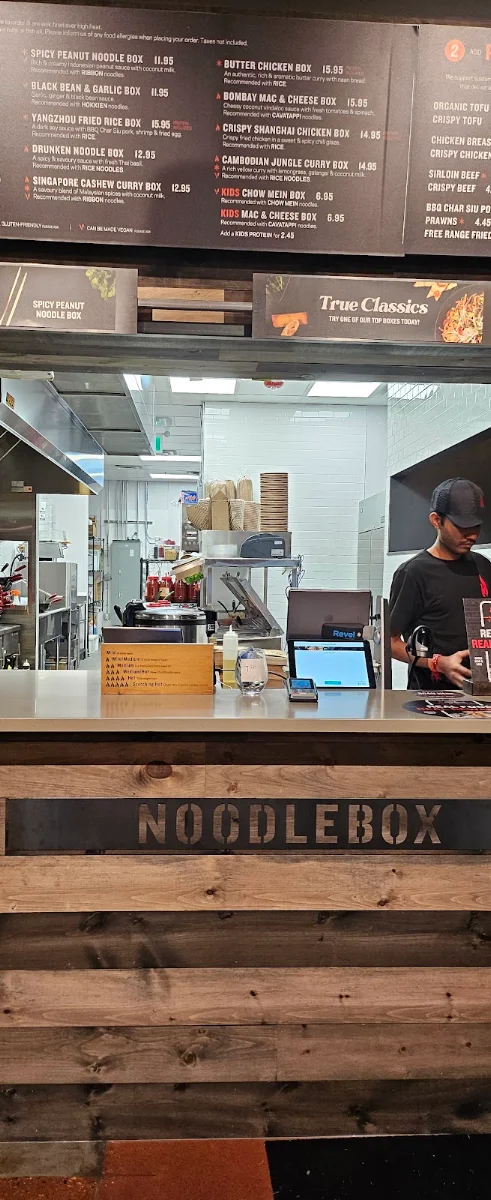 Menu, Noodlebox