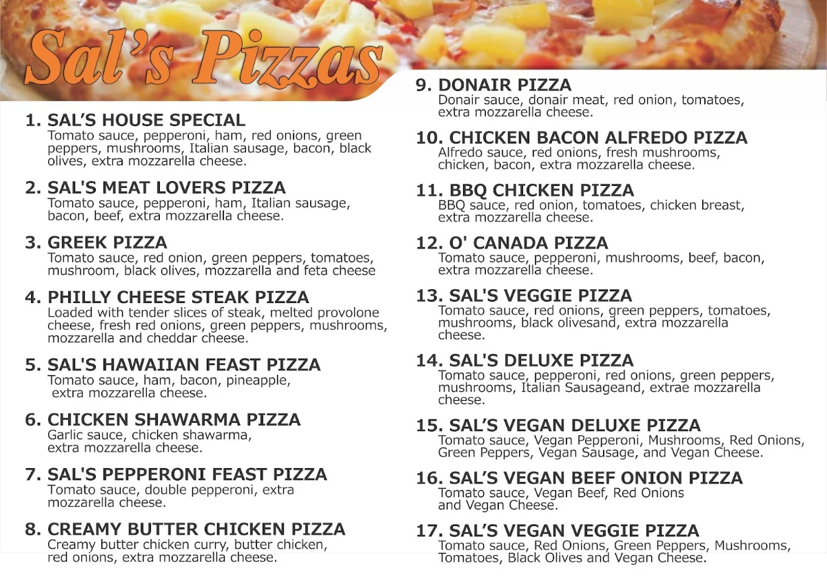 Menu photo 1