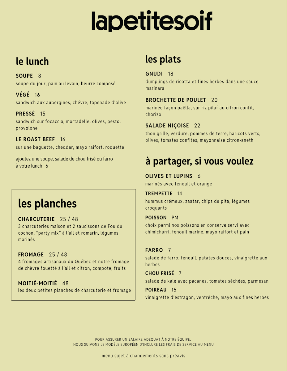 Menu photo 1