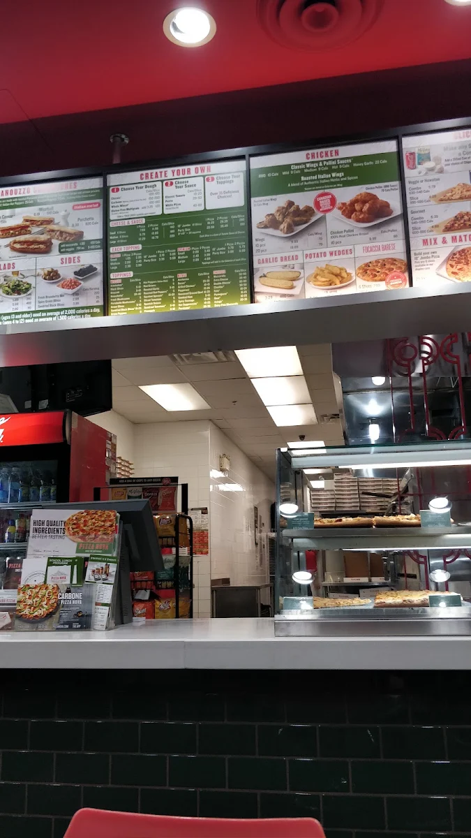 Menu, Pizza Nova