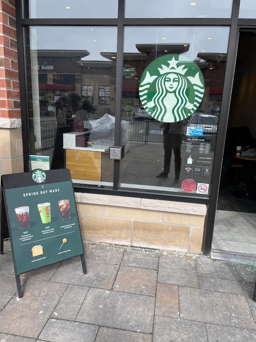 Menu, Starbucks Coffee Company