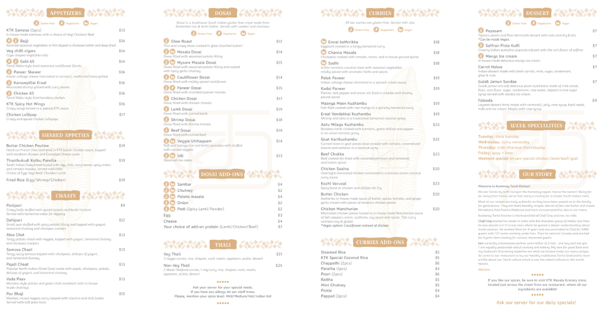 Menu photo 1