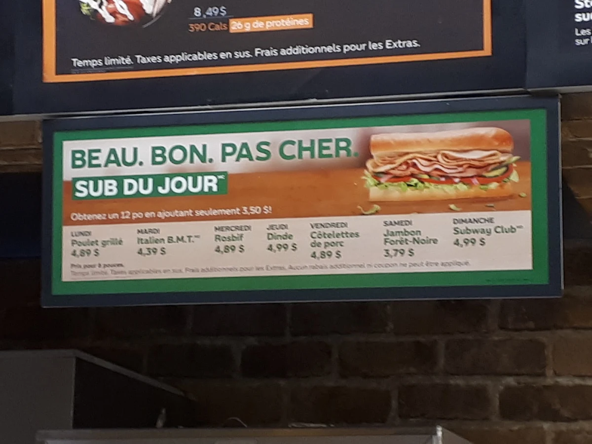 Menu photo 1
