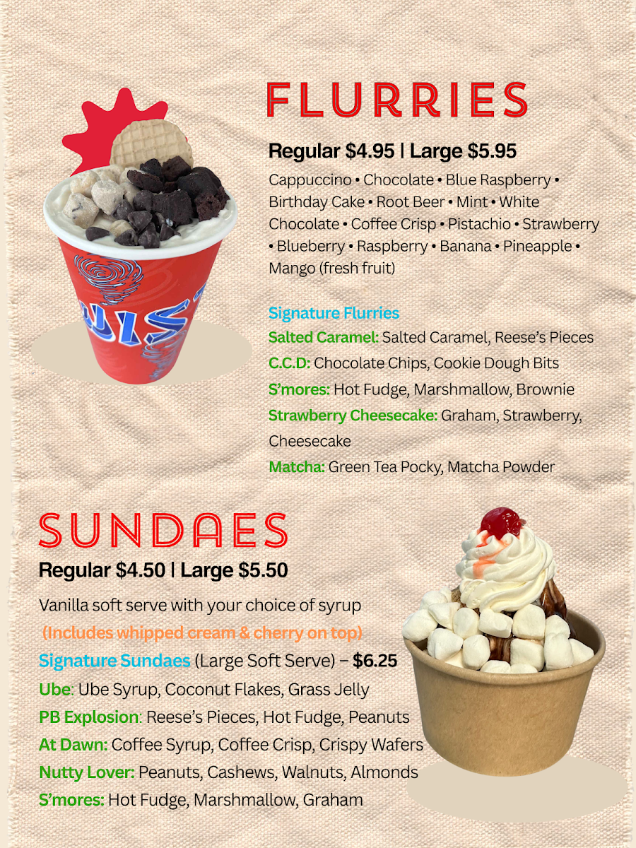 Menu, De'Fusion Studio