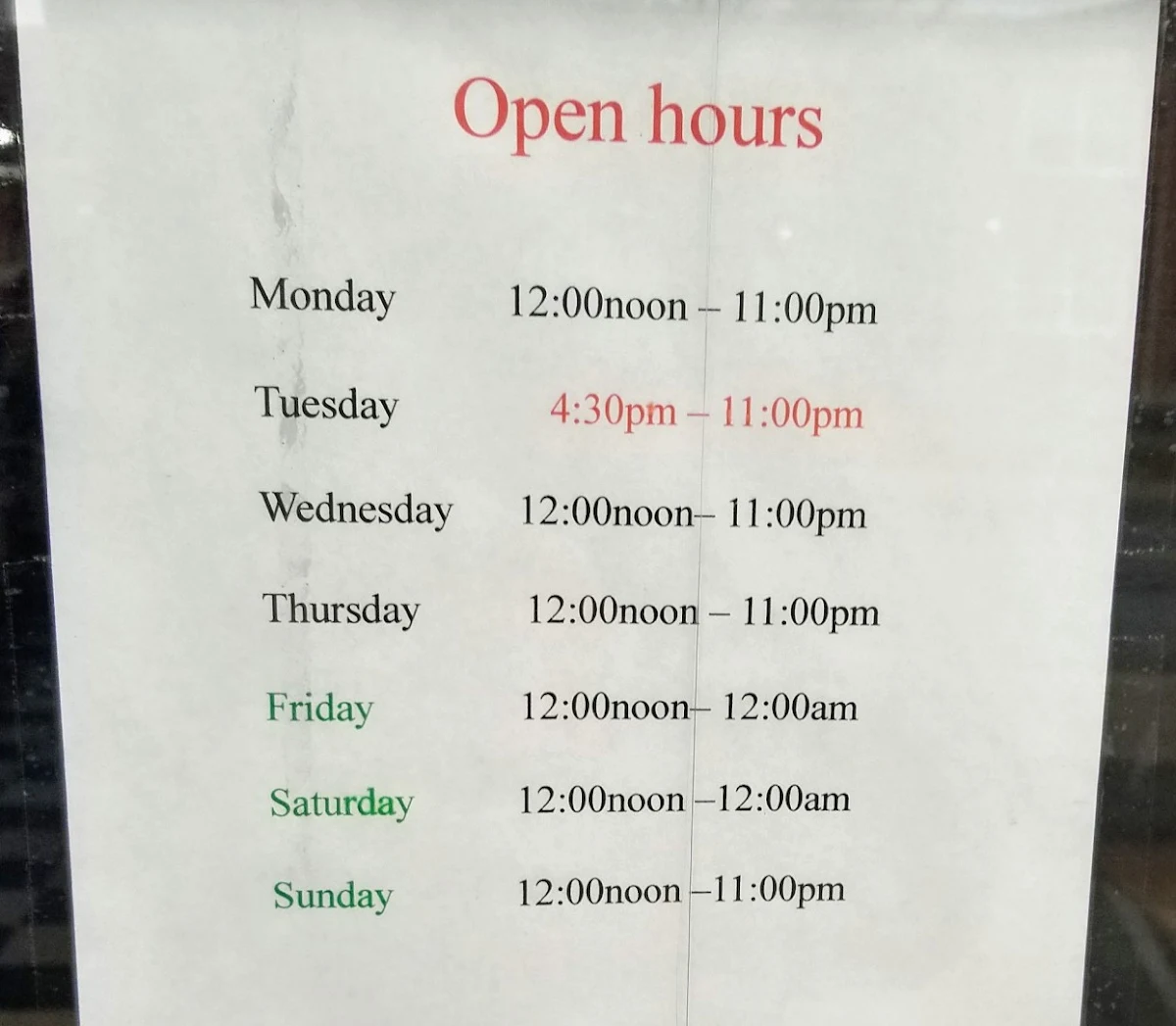 Menu, Best Choice Chinese Food Restaurant