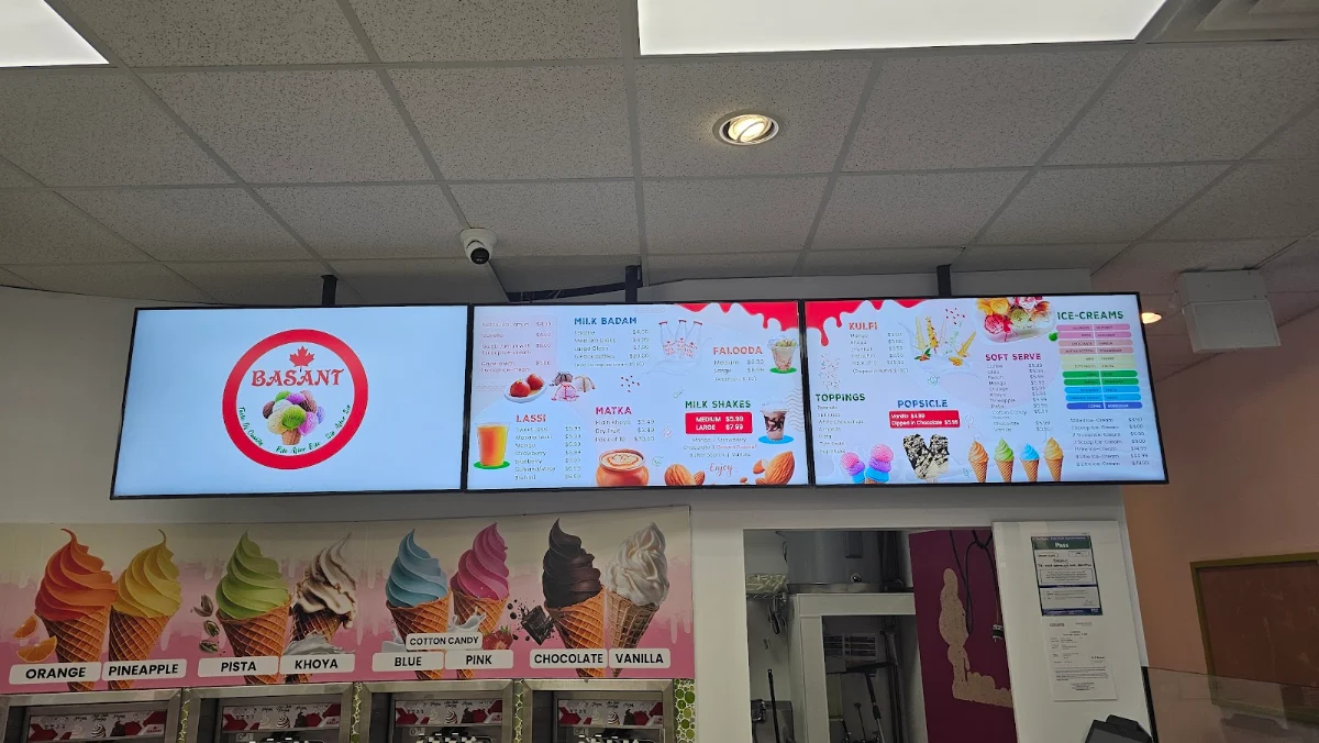 Menu, Basant Kulfi