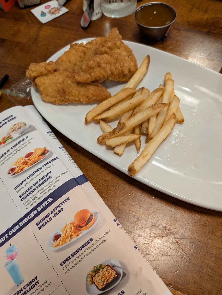 Menu, Boston Pizza