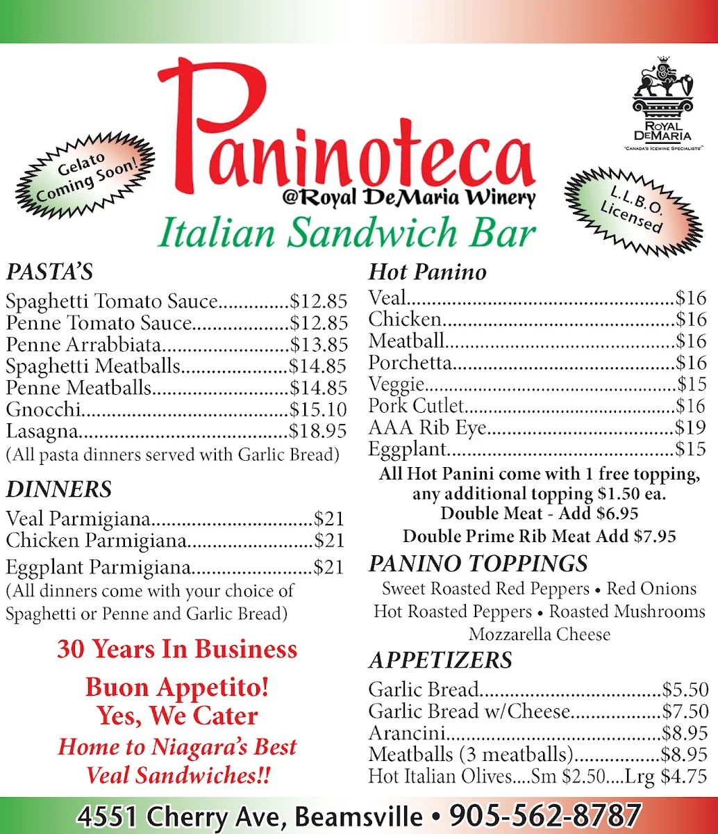 Menu photo 1