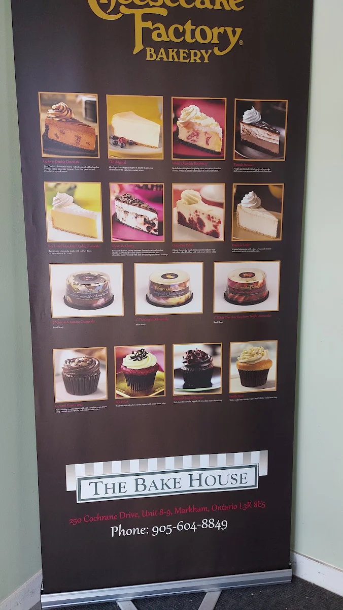 Menu, The Bake House