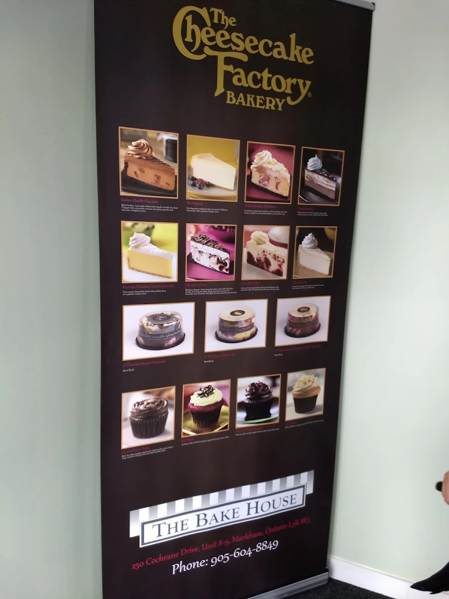 Menu, The Bake House