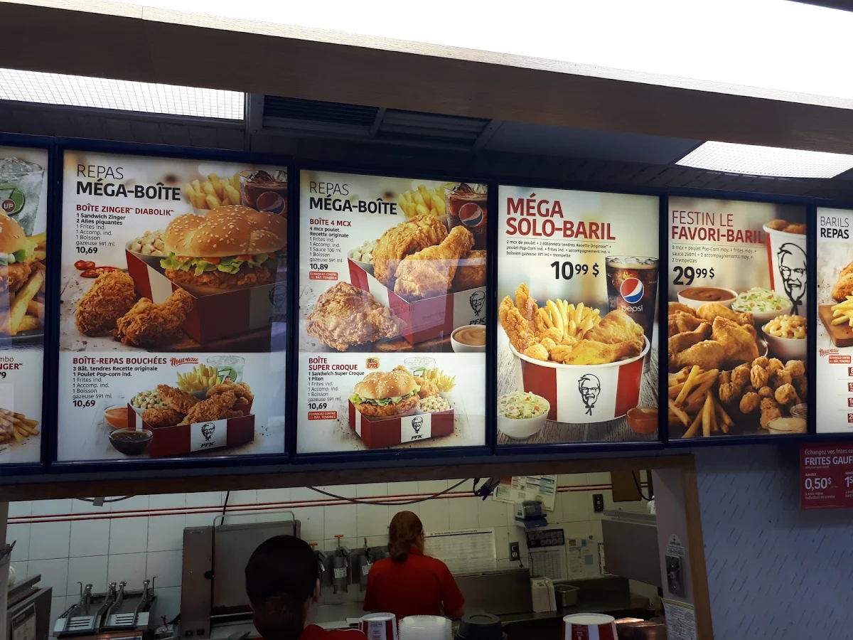 Menu, PFK