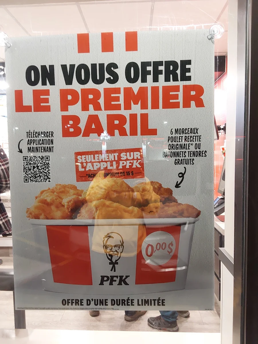 Menu, PFK