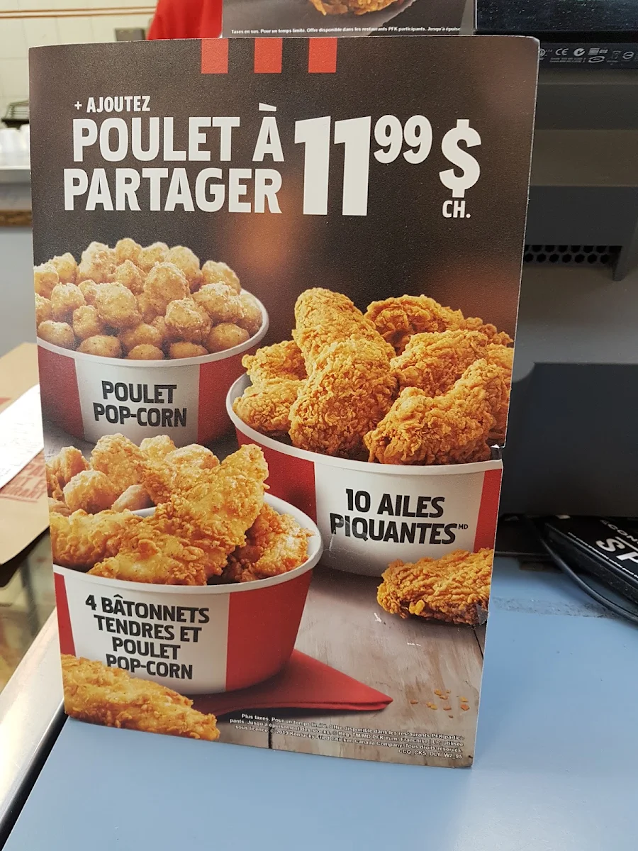 Menu, PFK