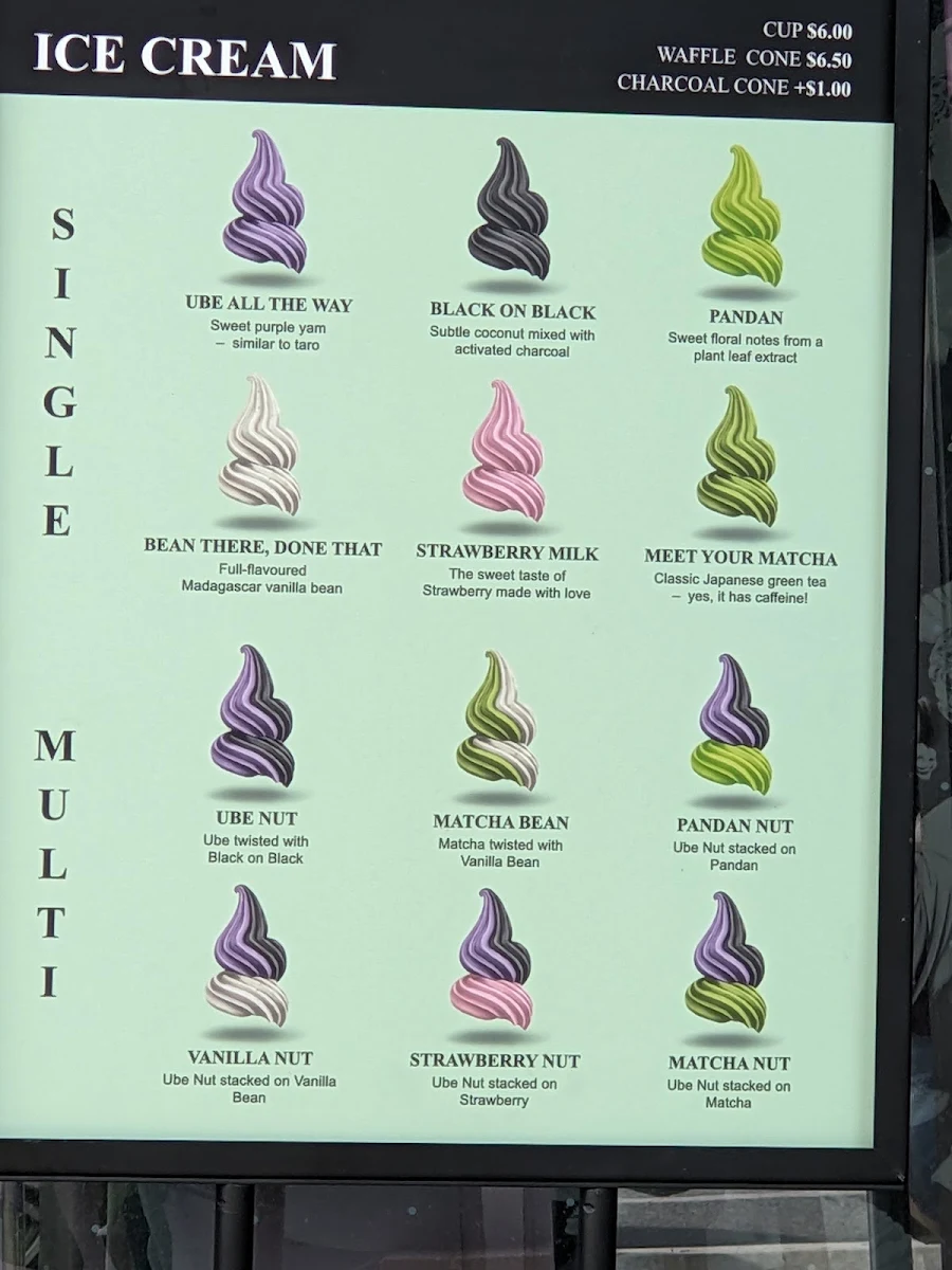 Menu, iHalo Krunch