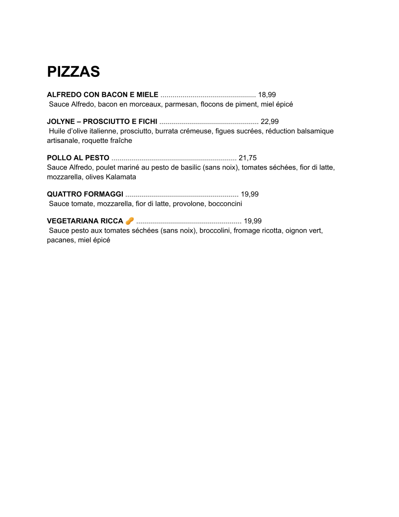 Menu photo 2