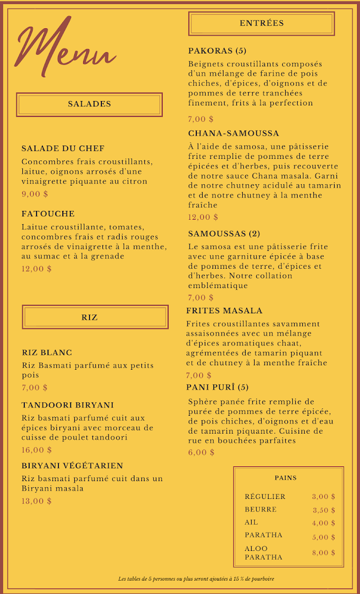 Menu photo 2