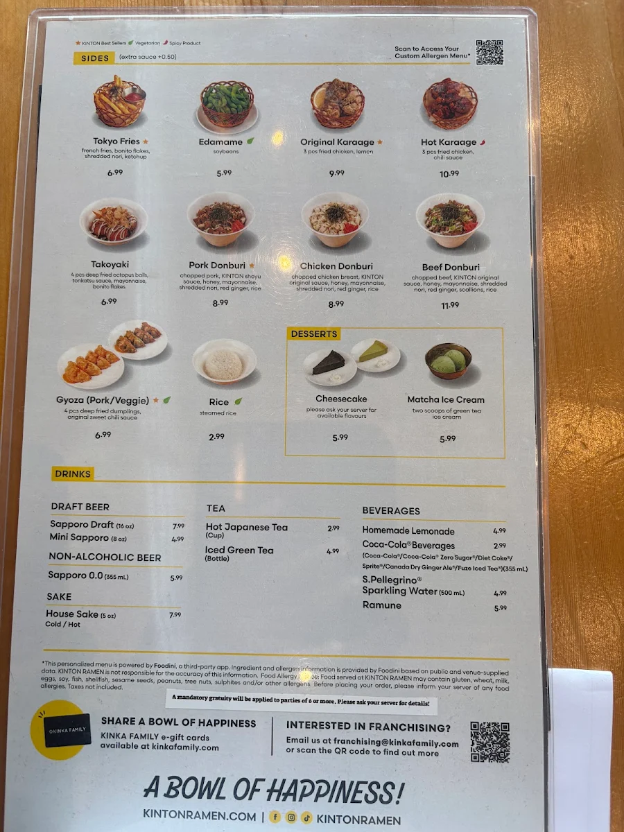 Menu photo 1