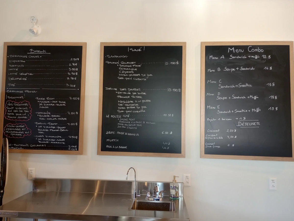 Menu, La Cabane Citipouss OBNL Et Les Fermes Citipouss