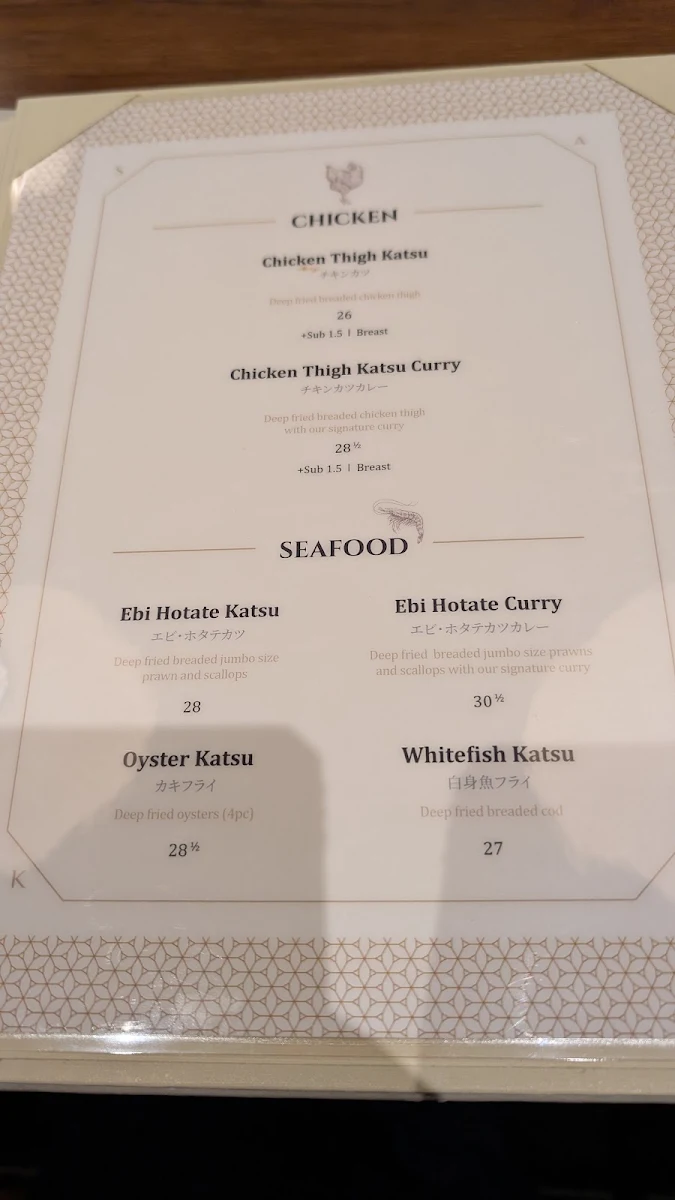 Menu, Saku Brentwood