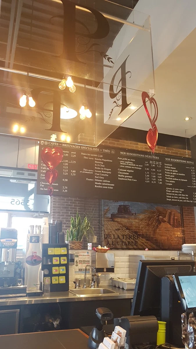 Menu, Première Moisson - Kirkland