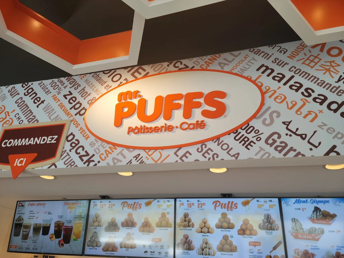 Menu, Mr. Puffs
