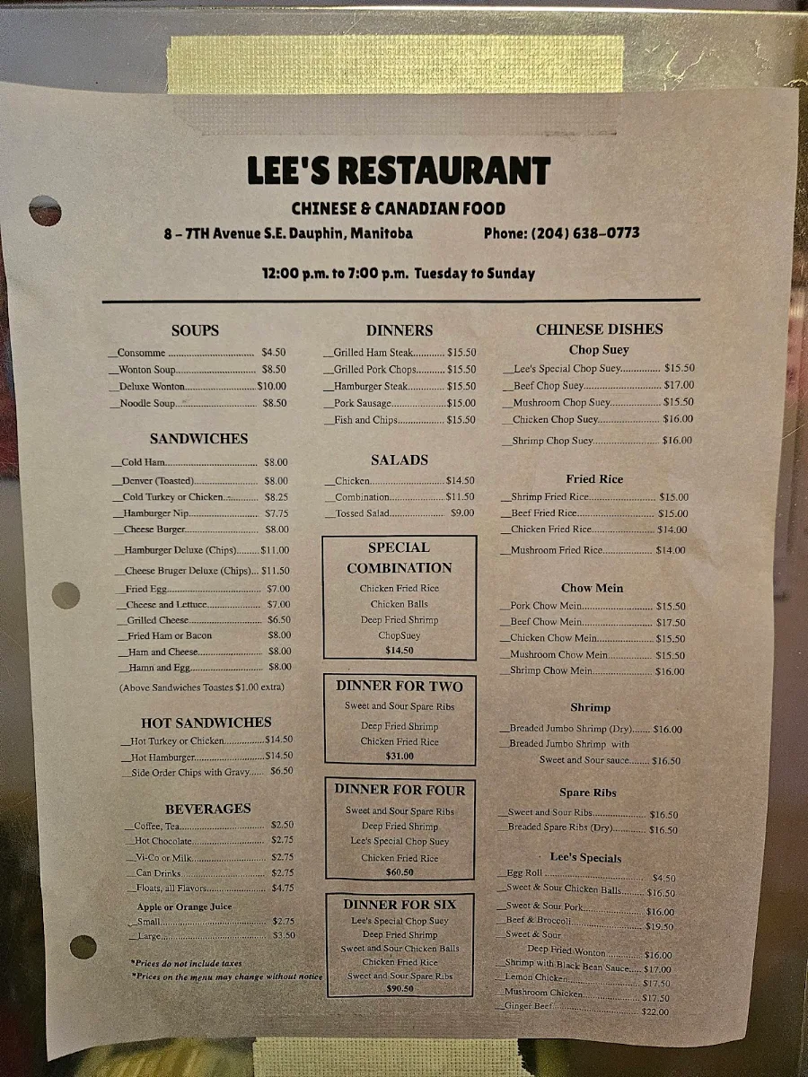 Menu photo 1
