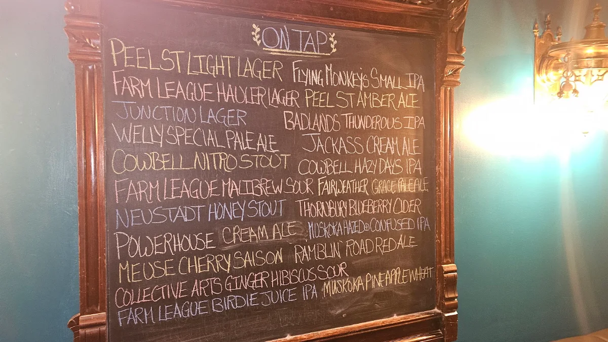 Menu, Thirteen Food & Beverage