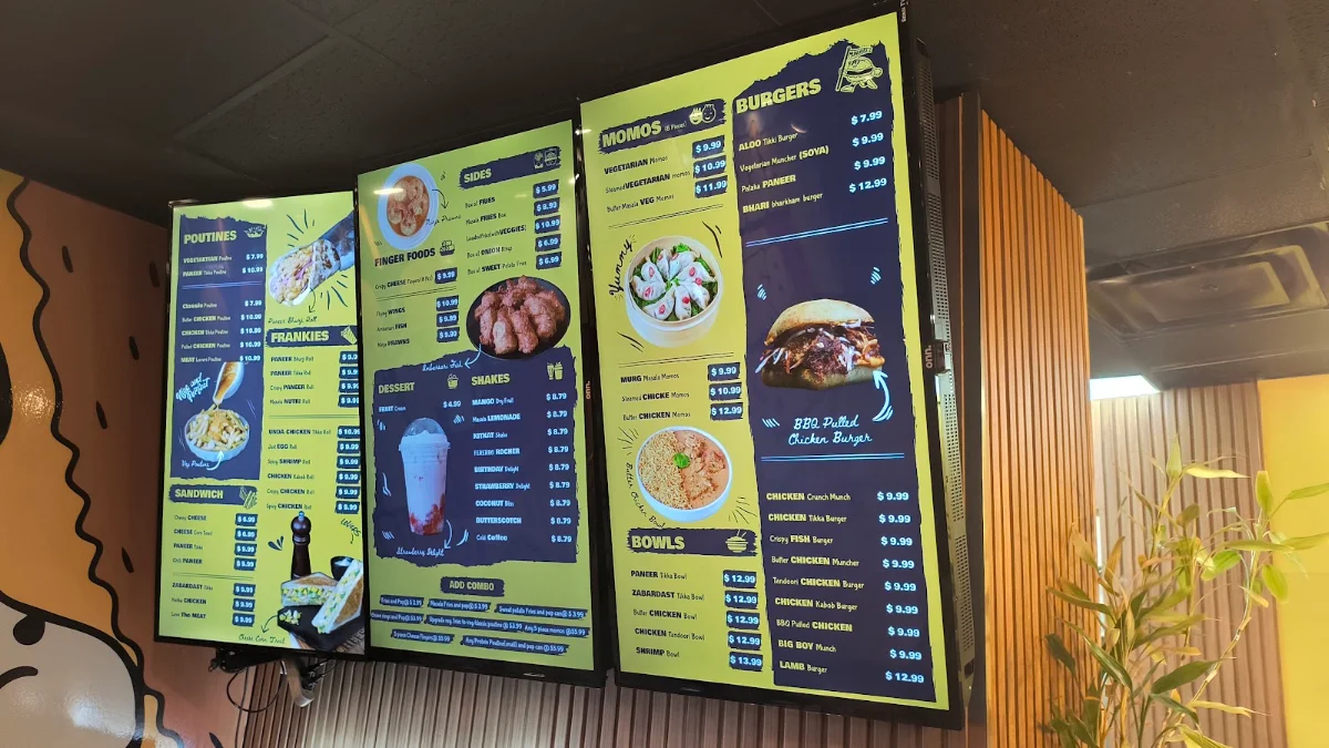 Menu, Munchers