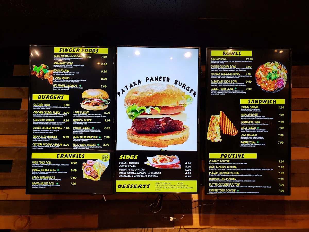 Menu, Munchers