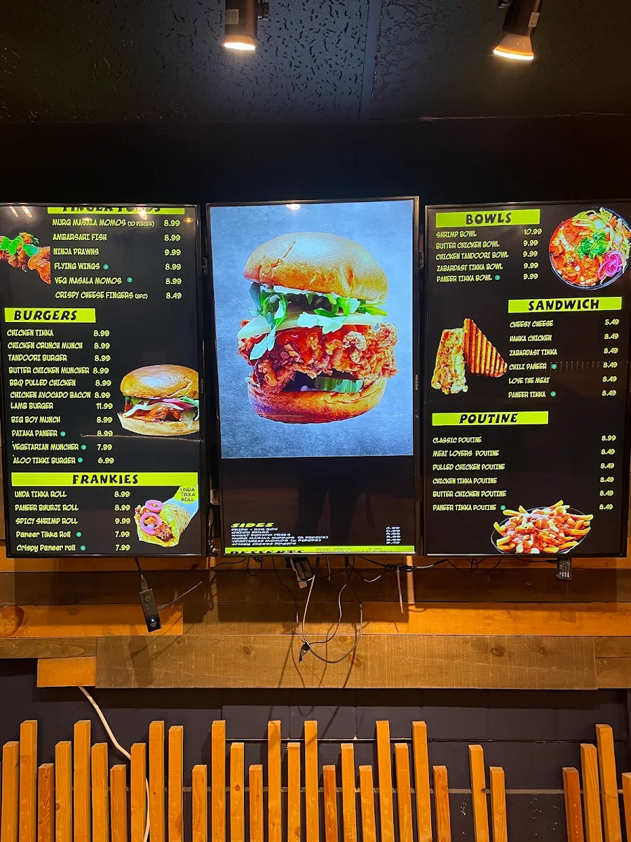 Menu, Munchers