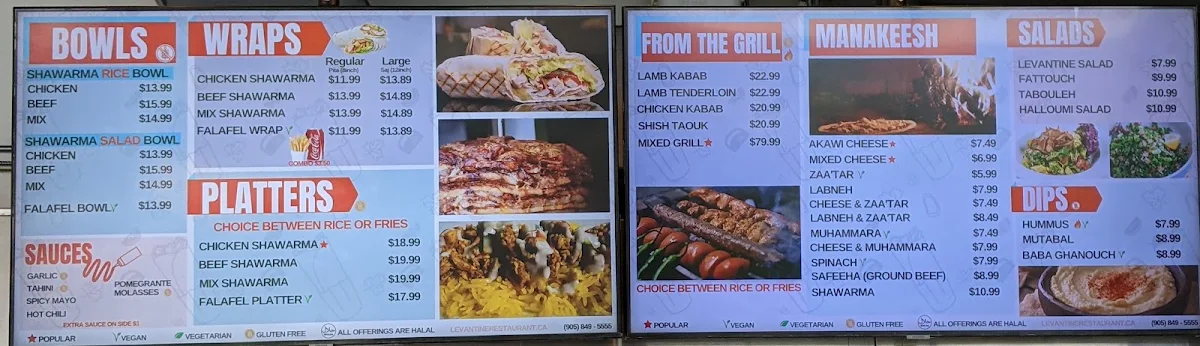 Menu photo 1