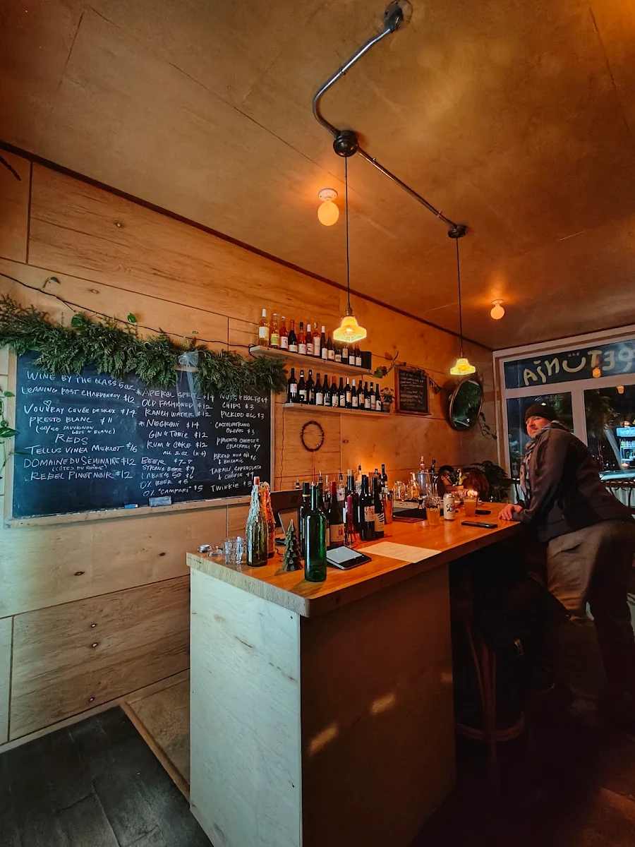 Menu, Bar Petunia