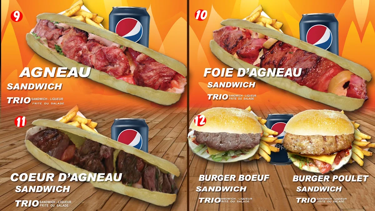 Menu, Boucherie et Grillades Farhat (Cote Des Neiges)