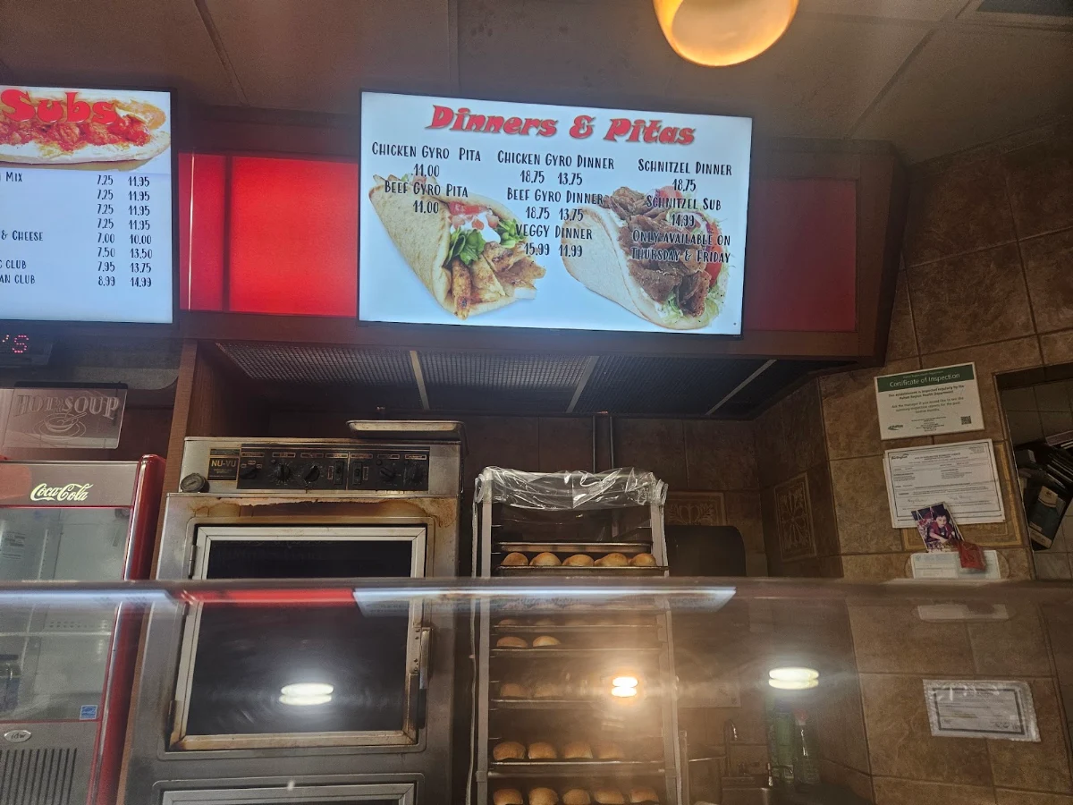 Menu, Goody's