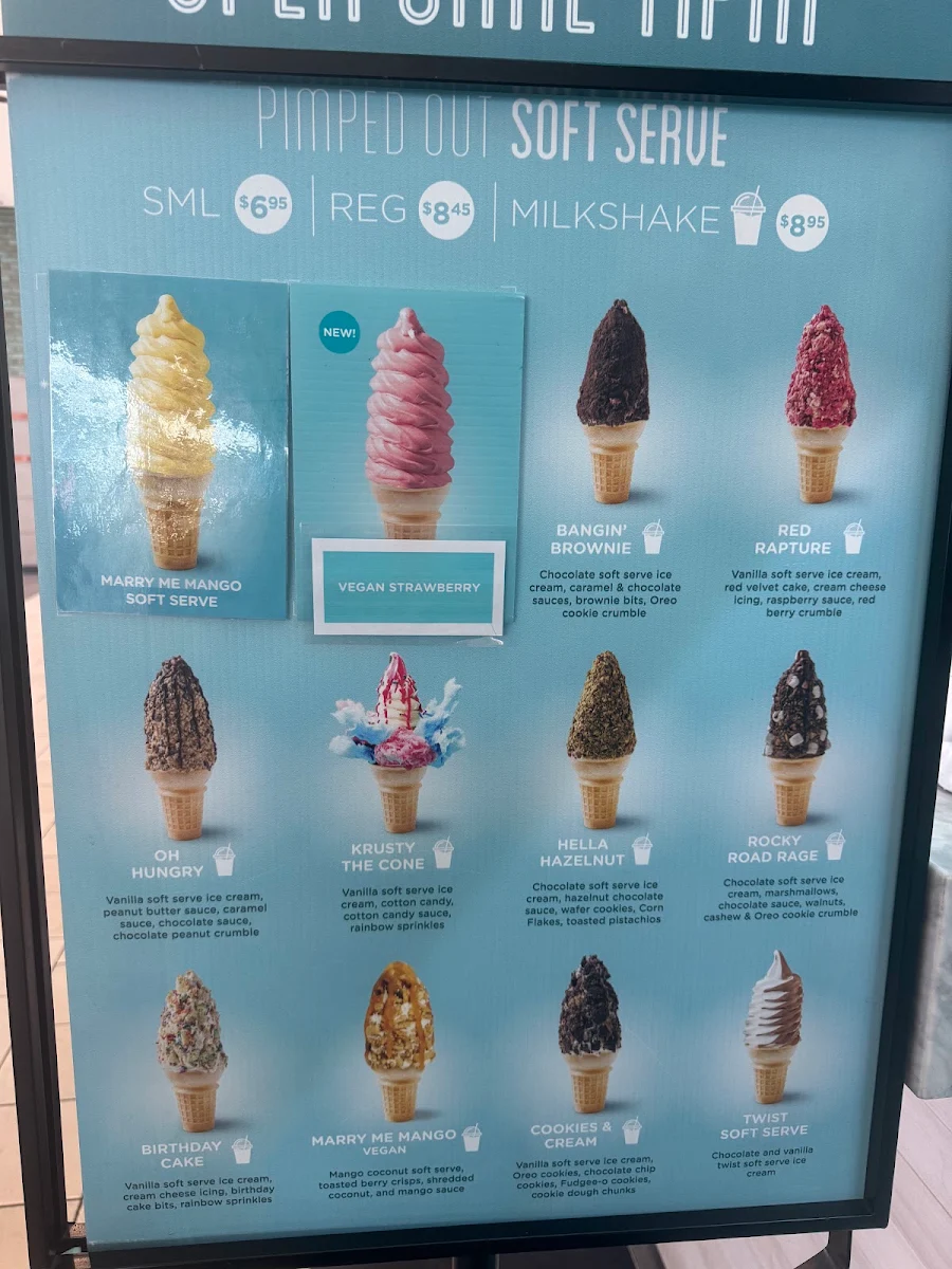 Menu, Sweet Jesus