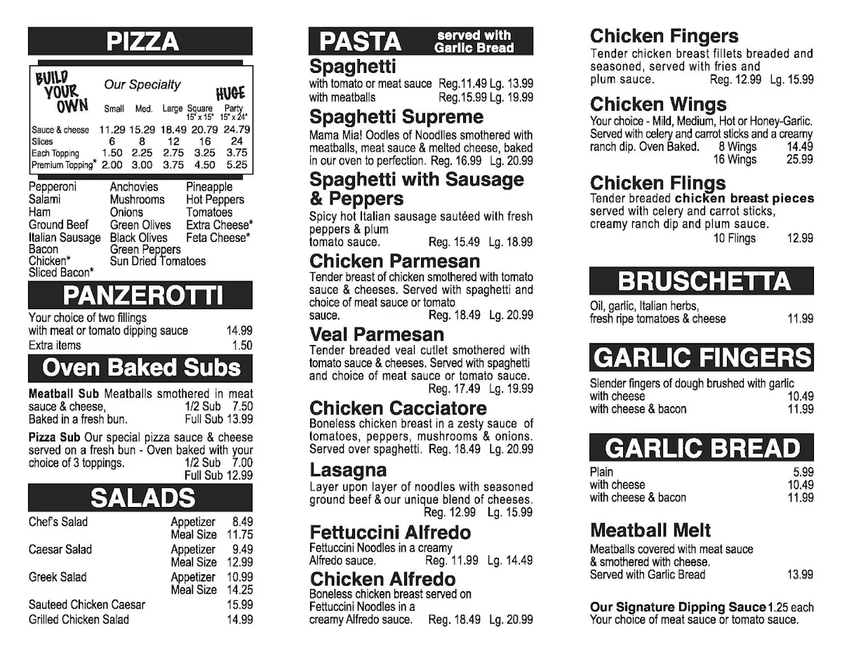 Menu photo 1