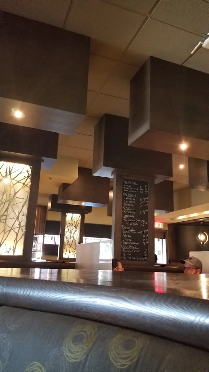 Menu, Rôtisserie St-Hubert