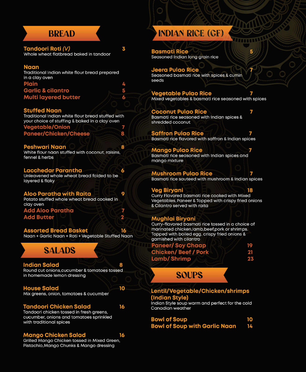 Menu photo 1