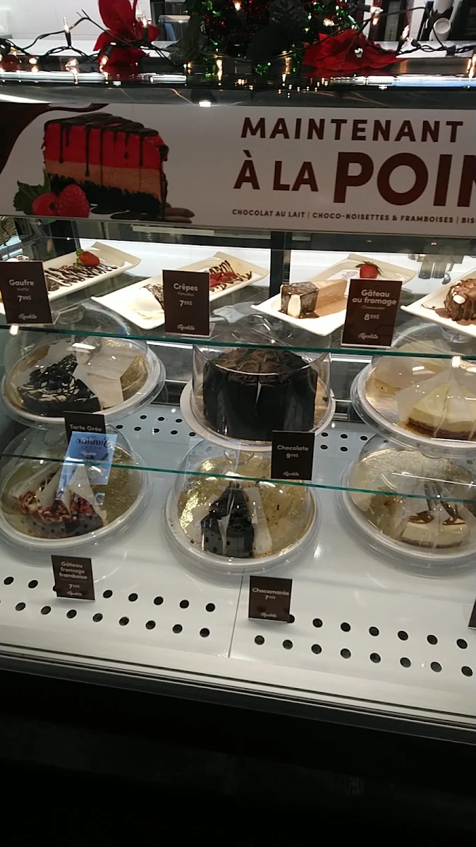 Menu, Chocolato - Ste-Foy