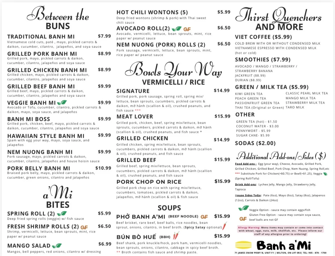 Menu photo 1