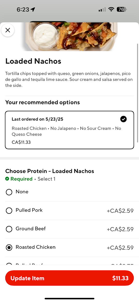 Menu, Fat Bastard Burrito
