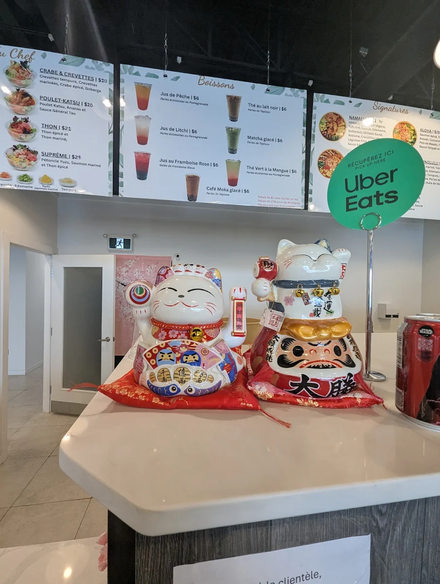 Menu, Le Poké Station Drummondville