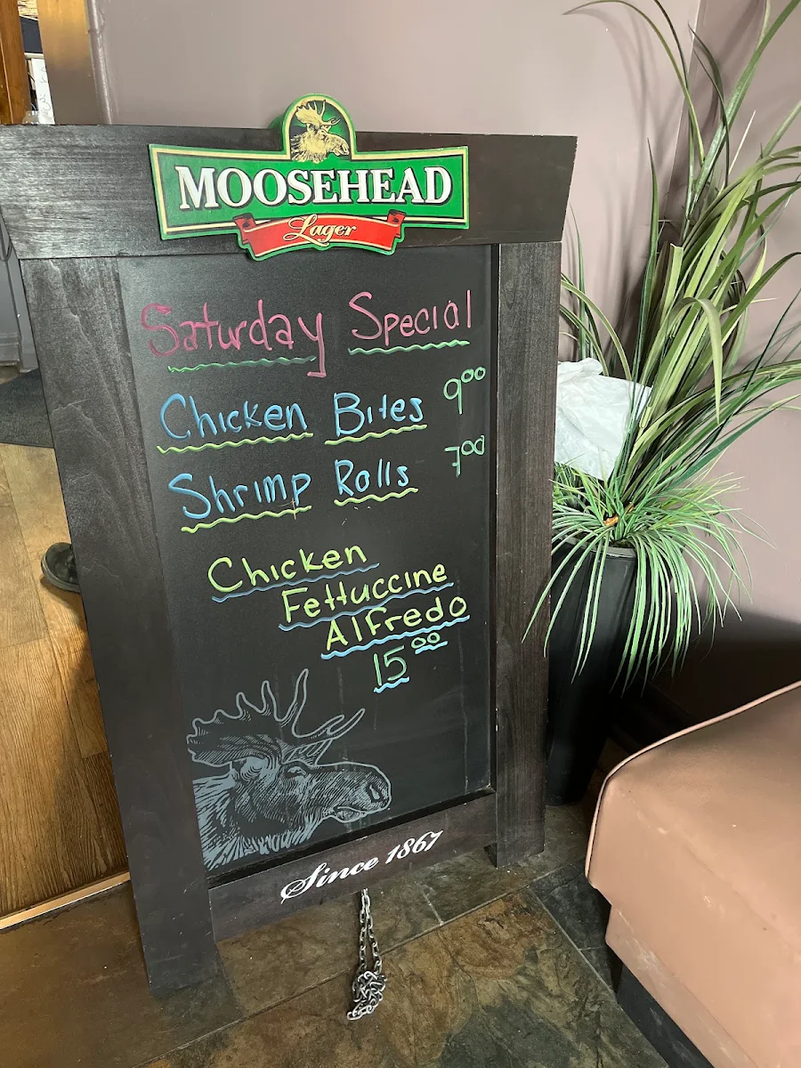 Menu, Apollo's Pizzeria