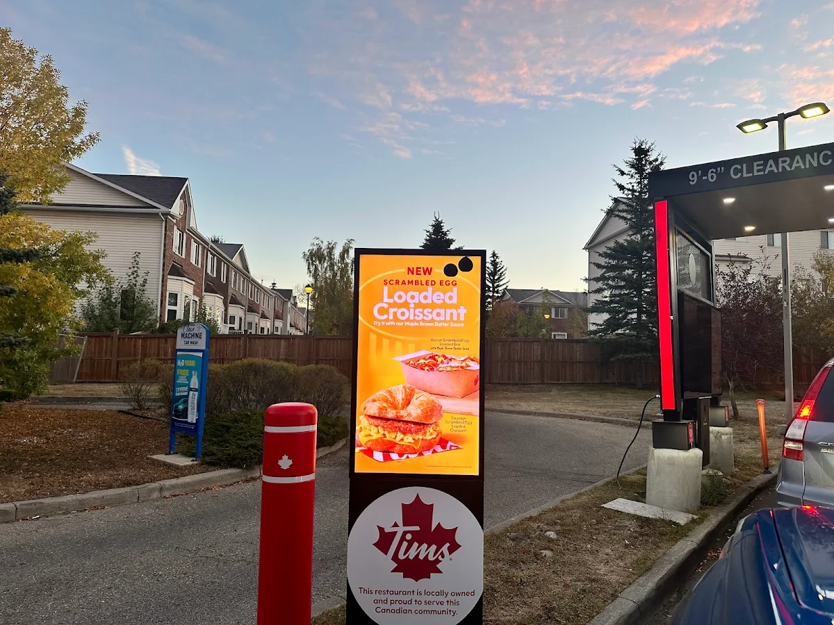 Menu, Tim Hortons
