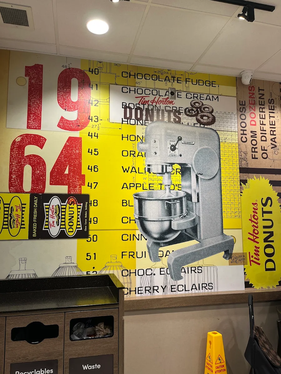 Menu, Tim Hortons