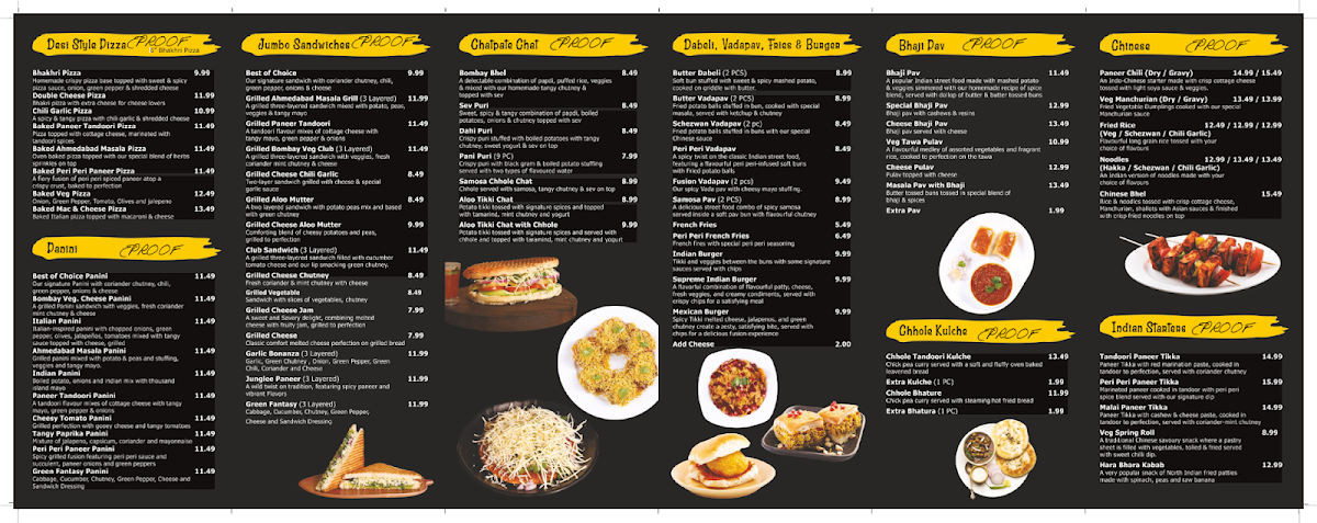 Menu, Choice Indian Restaurant | Best Indian Restaurant in Scarborough | Authentic Indian Restaurant