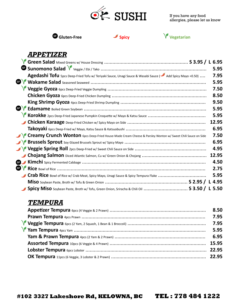 Menu photo 1