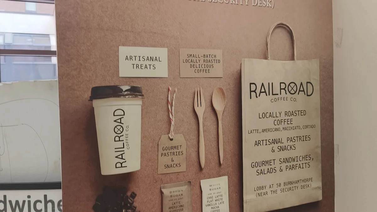 Menu, Railroad Coffee Co.