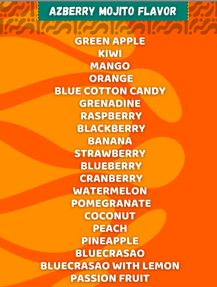 Menu, AzBerry ازبري